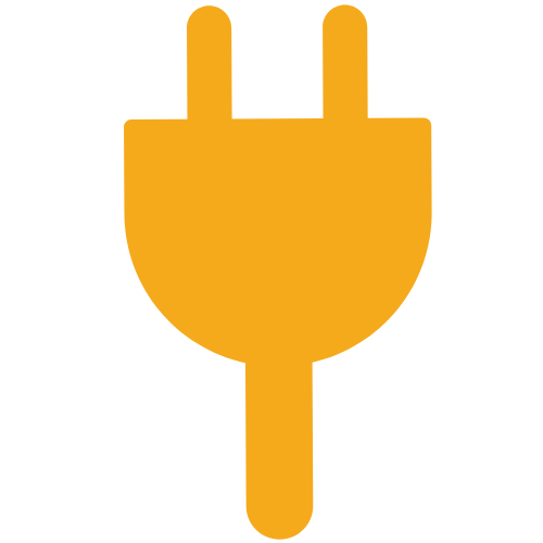 Electrical meeting icon